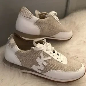 スニーカー Michael Kors Woman Sneakers Beige 43S5RLFS1D 182 MICHAEL KORS: Shoes woman - Beige | Michael Kors sneakers